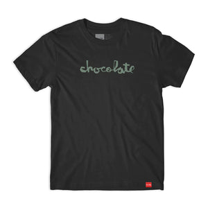 CHOCOLATE CHUNK TEE - BLACK/GREEN