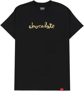 CHOCOLATE CHUNK TEE - BLACK/YELLOW