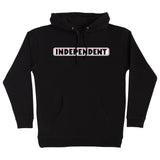 Independent Bar Logo Hoodie Sweatshirt- Black