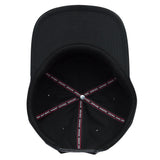Independent Baseplate Snapback Unstructured Mid Unisex Hat- Black