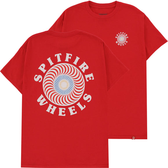 Spitfire OG Classic Fill T-Shirt / Red