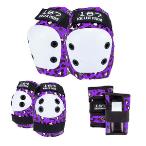 187 Staab Purple Youth Pads 3 Pack