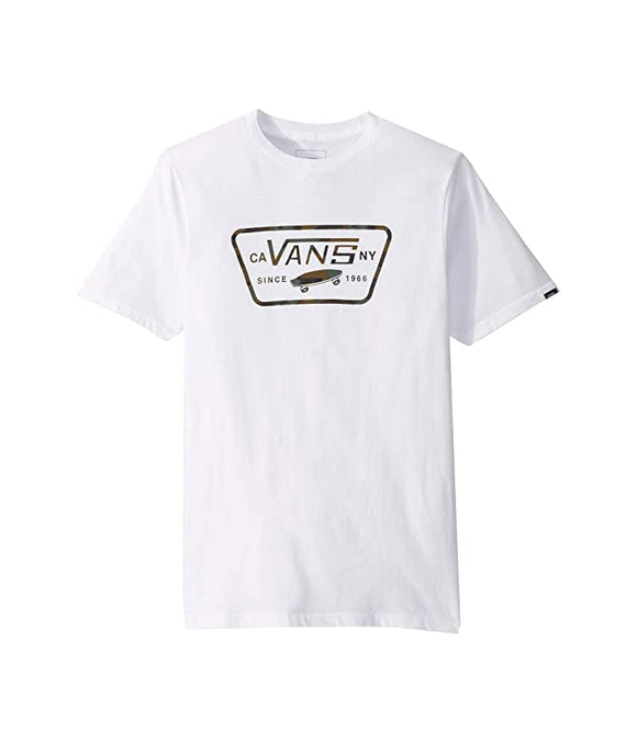 Vans Youth Full Patch Fill Tee White