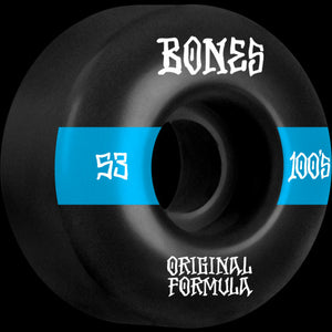 Bones 100's Wheel V4 Wides 53mm