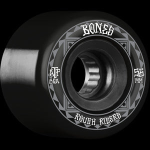 Bones ATF Rough Riders Runners Black Wheels 56mm