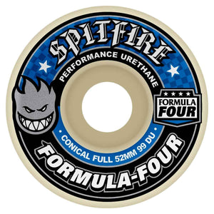 Spitfire Formula Four Wheels Conical Full 99a 52mm
