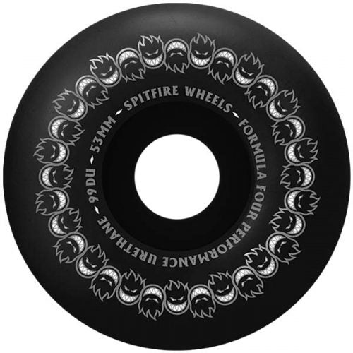 Spitfire Formula Four 99a Repeaters Classic Full Black 53mm