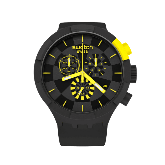 Swatch Checkpoint Yellow SB02B403