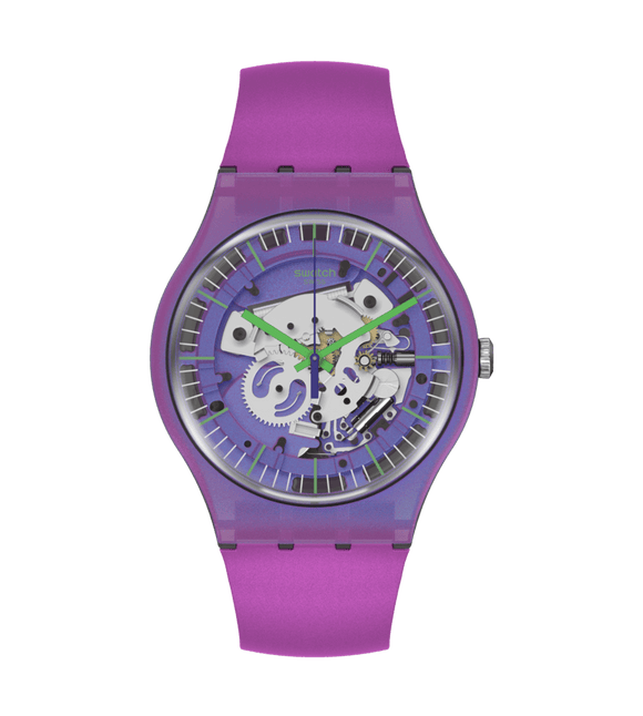 Swatch Shimmer Purple SUOM115