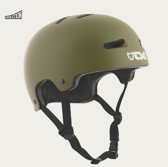 TSG Evolution Helmet Satin Olive