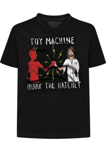 Toy Machine Bury The Hatchet Tee Black