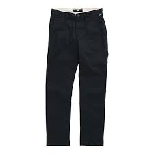Vans Authentic Chino Black Relaxed Fit Pants