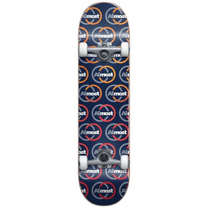 Almost Skateboard Complete Ivy Repeat Navy 8.0"
