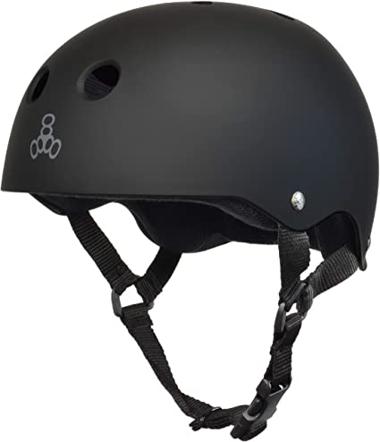 Triple Eight Sweatsaver Black / Black Helmet