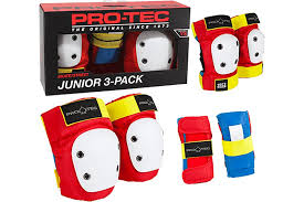 Pro-Tec Street Gear Youth 3 Pack Retro Colorway