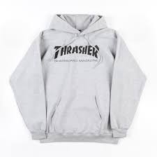 Thrasher Skate Mag Hoodie Grey