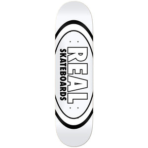 Real Team Classic Oval Deck White 8.38