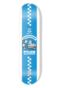 pylon skateboard deck sanitation 8.625
