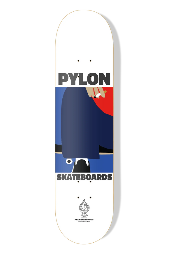 Pylon Skateboard Smoke Deck 8.5