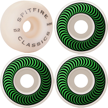 Spitfire Classics 99DU 52mm (Ride The Fire) Green
