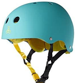 Triple Eight Baja Teal Sweatsaver Helmet