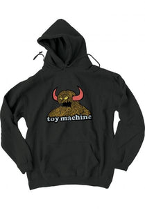 Toy Machine Furry Monster Hood Black