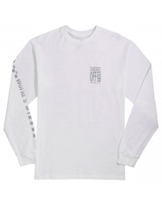 Vans Ave Long Sleeve White tee